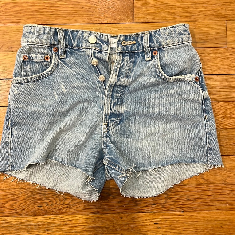 Zara jean shorts